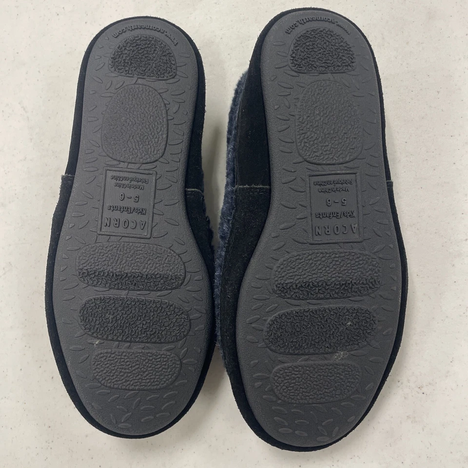 Zapatillas Acorn Unisex-Niños Azul Marino Talla 5-6 Foto 4 de 4