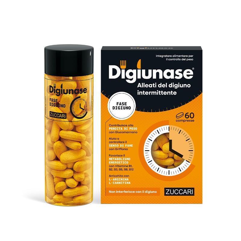 ZUCCARI - Digiunase Fase Digiuno 60 compresse