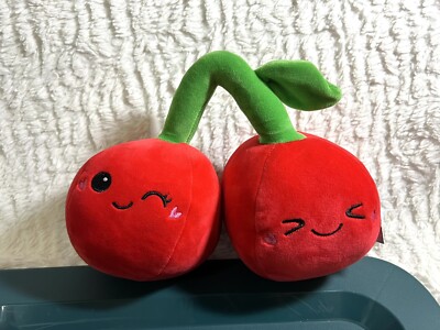 HugMe Red Cherries Plush Stuffed Soft Toy Walgreens 2023 - Hard To Find