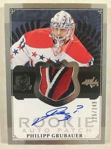 13/14 UPPER DECK THE CUP PHILIPP GRUBAUER ROOKIE PATCH AUTO RC /249