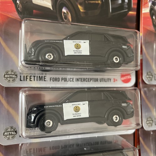 2025 Matchbox Ford Police Interceptor Utility 75/125 (Lot of 10) - Picture 2 of 3
