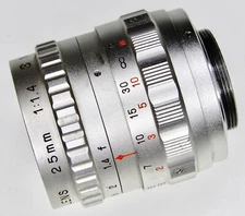 Cosmicar 25mm f1.4 C mount #24287
