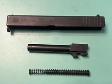 USED OEM GLOCK 17 GEN 2 COMPLETE SLIDE BARREL SPRING PROOF MARKS DECEMBER 1989