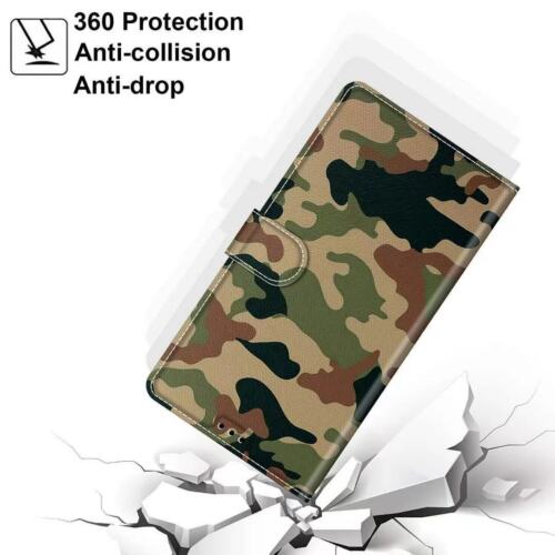 For Samsung Galaxy S21 S20 S10 S9 S8 Ultra Plus FE Pattern Leather Wallet Case - Picture 4 of 72