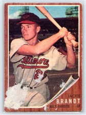 Jackie Brandt 1962 Topps #165a