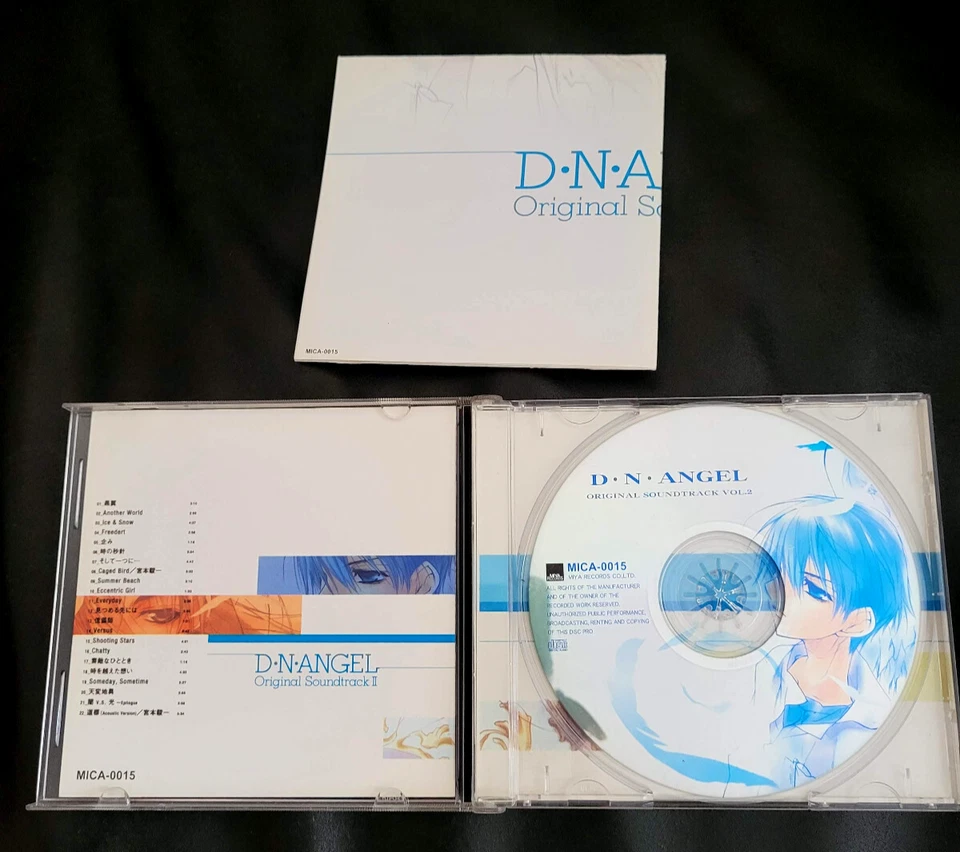 Album CD audio D.N.Angel Original Soundtrack II OST 2 Manga Anime OAV DN Angel - Photo 2/4