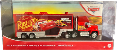 Disney Pixar Cars Mack トレーラー Disney Pixar Cars 2006 Mack Truck Hauler Semi Teuck And Trailer