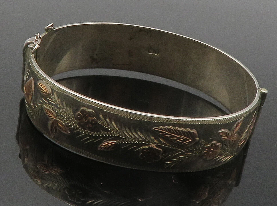 Floral bangle sale