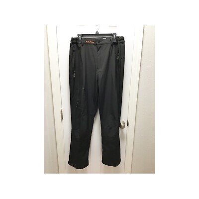 PONANT France Men's Black Tech Pants Wind Water Cruise Size XL