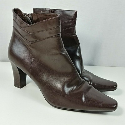 born reid leather bootie