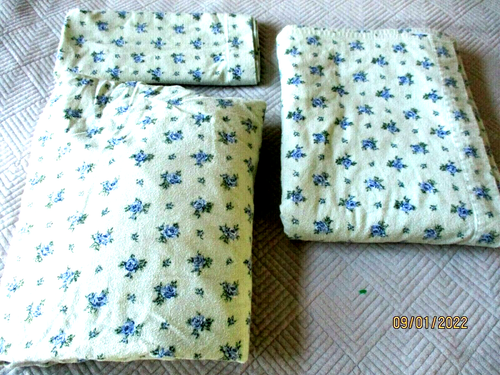 Eddie Bauer home twin flannel sheet set 