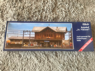 Pola HO 650  Bausatz, Bahnhof ''St.Niklaus''  NEU + OVP
