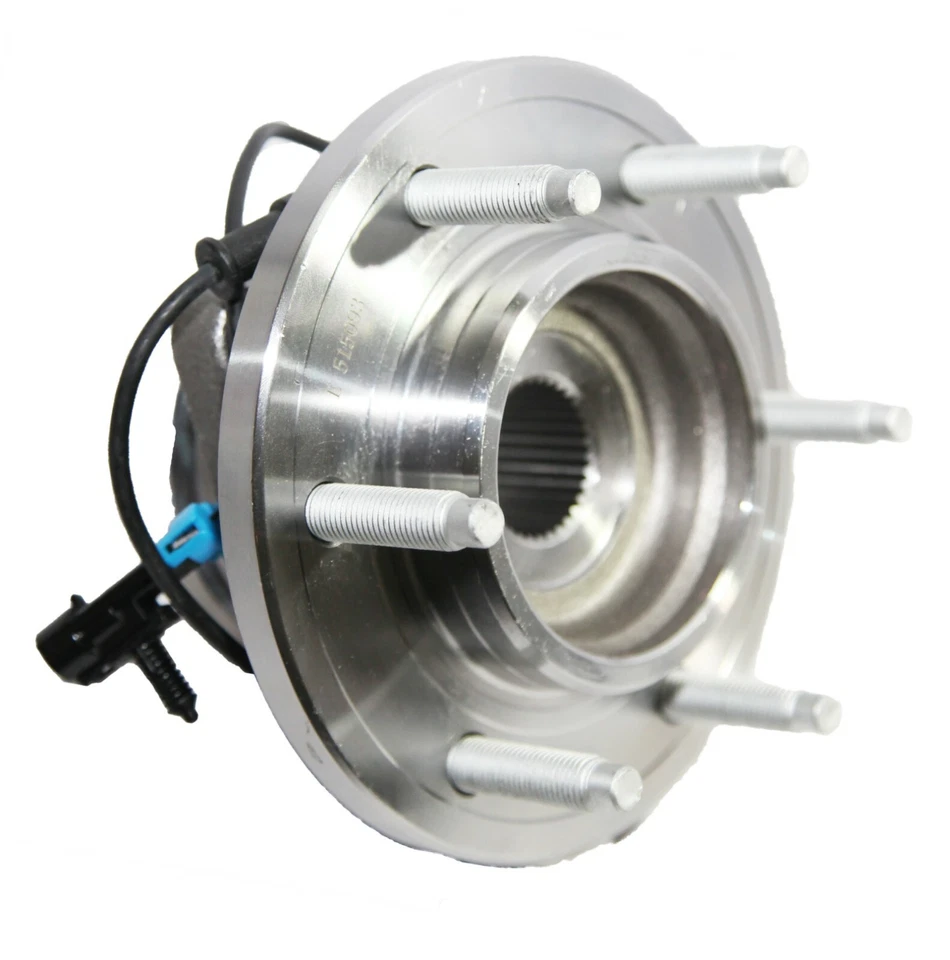 Cojinete de cubo de rueda delantero 2 piezas con sensor ABS para 06-10 Hummer H3 515093 Foto 3 de 4