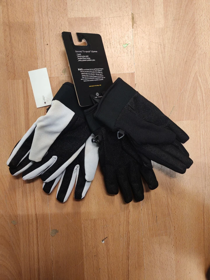 PACK DE 2 GUANTES LIGEROS DE SNOWBOARD PARQUE CORRAL ANALÓGICO TALLA PEQUEÑA NÚMERO 2 Foto 2 de 2