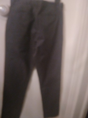 OLD NAVY MENS PANTS KHAKI CHINO SLIM FIT DARK GRAY 34X 36 NWT - Picture 6 of 9