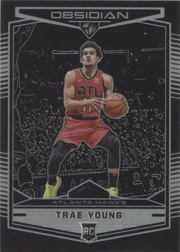 Trae Young 2018-19 Donruss Optic Shock Rookie #198 | eBay