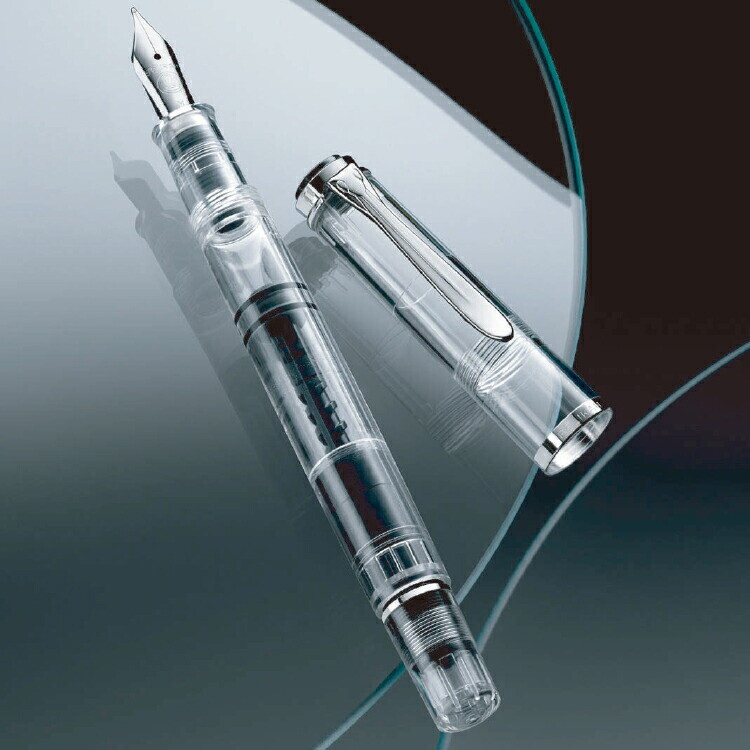 Pelikan Fountain Pen Classic M205 Demonstrator Limited Clear Nib