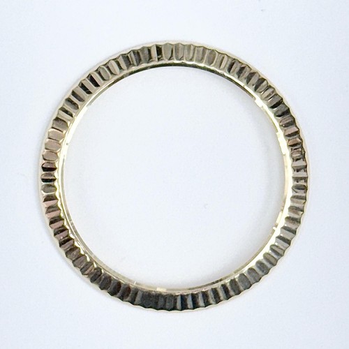ROLEX ORIGINAL AUTHENTIC FLUTED BEZEL FOR 41MM 18K YELLOW GOLD MODEL ...