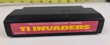 TI-99/4a Command Module Game Solid State Cartridge TI INVADERS 1982 Used PHM3053