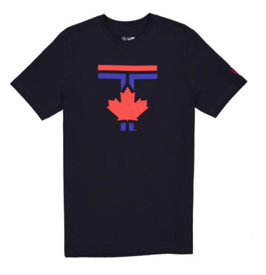 Men's Toronto Blue Jays New Era 2024 City Connect Midnight Blue T Shirt Baseball