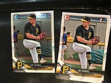 2018 Bowman Draft BD-24 Joe Jacques 11 count 1 chrome 10 base lot Pittsburgh