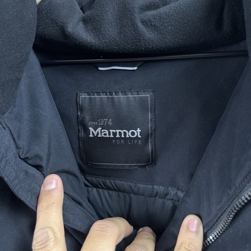 Giacca invernale Marmot Yorktown senza piume uomo grande nera impermeabile sci - Foto 5 di 16