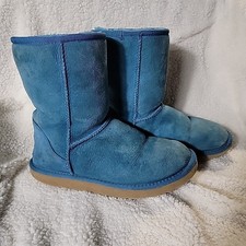 Woman UGG 7 Teal Ugg Boots RARE