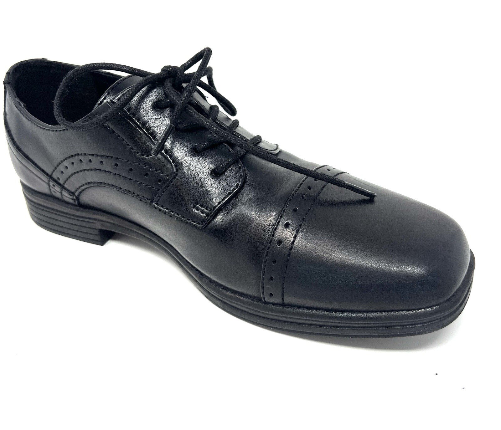 SAOLA Scarpe eleganti Stafford ragazzo Dane Jr. Oxford nere taglia 5M usate in ottime condizioni piccole imperfezioni