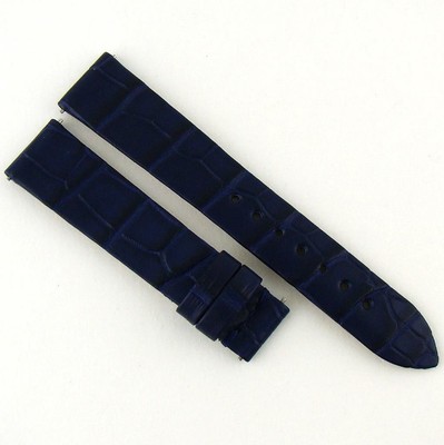 Authentic Glashutte Original Pavonina 16mm x 14mm Blue Alligator Strap Band OEM