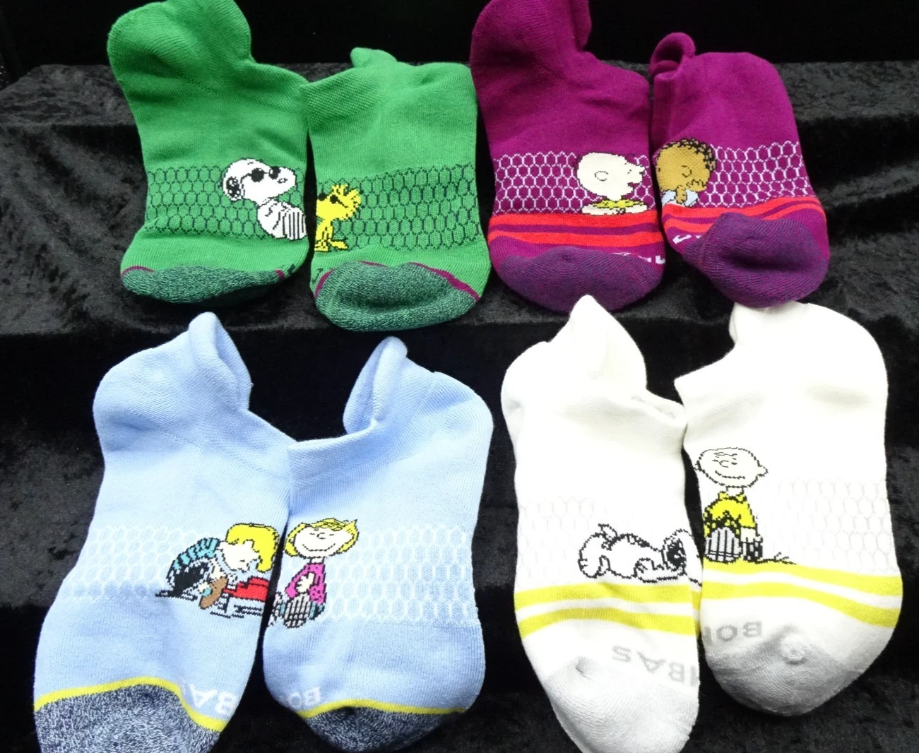 BOMBAS x "PEANUTS" Edition "Youth Kids" Ankle Socks Size 12T - Y3 "You Pick" New
