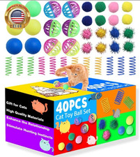 Cat Toys for Indoor Cats 40 PCS Kitten Toys Cat Interactive Toys Pack Including
