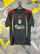Liverpool Vintage Training Jersey Football Soccer Shirt Adidas Men Size S/M ig93