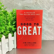 GOOD TO GREAT by Jim Collins a Paperback book