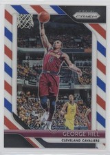2018-19 Panini Prizm Red White & Blue Prizm George Hill #160 fm0