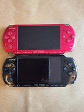 Sony PSP Radiant Red and Piano Black Handheld Consoles 🎮 (Excellent Condition!)