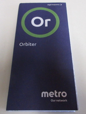 Metro: Our Network - Orbiter Bus Timetable and Map - Christchurch - New Zealand