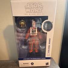 Hasbro Star Wars Black Series Colonel Ward Mandalorian & Grogu Figure 2025