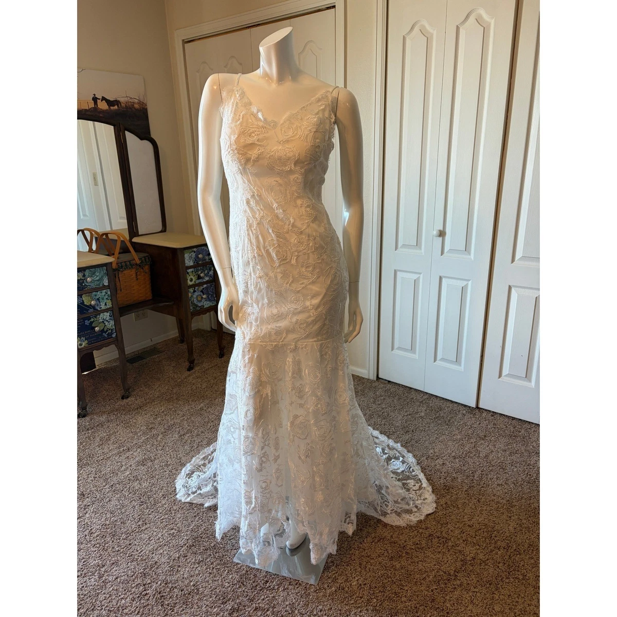 lace maxi dress ebay *FESTIVAL* White exposed Bodysuit lace maxi dress