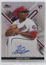 2022 Topps Finest Finest Auto Josiah Gray #FA-JG Auto 5j8