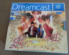 Shenmue II 2 Sega Dreamcast PAL Complete CIB w/ Outer Box 4 Discs Manuals Rare