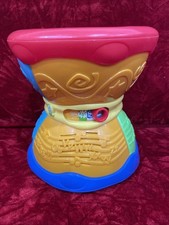Leap Frog Learn Groove Alphabet Drum English Spanish Music Sounds Lights Teste