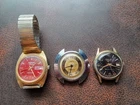 Vintage Mens Watch Lot for Parts/Repair Timex Criterion Baseikone AS IS