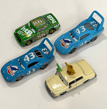 Mattel Disney Pixar Cars 1:55 Diecast Vehicle Lot of 4 The King Chick Hicks