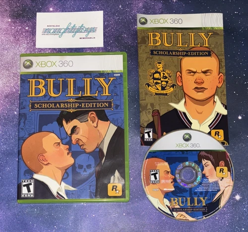 Bully Scholarship Edition (Xbox 360) Clean Disc, Tested - Manual Included