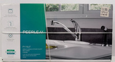 PEERLESS P115LF Single Handle Kitchen Faucet w/Spray Chrome New FREE SHIPPING