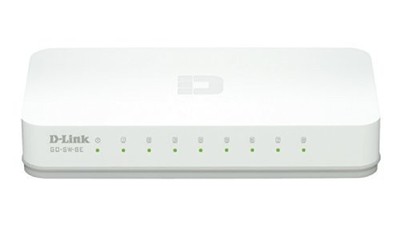 10x D-LINK 8-Port Easy Desktop Switch