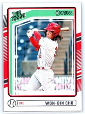 2024 Donruss #176 Won-Bin Cho - St. Louis Cardinals