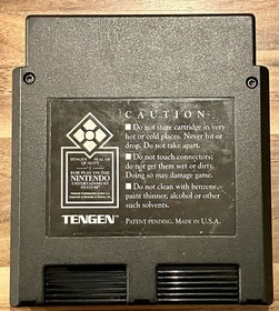 Fantasy Zone Nintendo Nes Cleaned & Tested Authentic