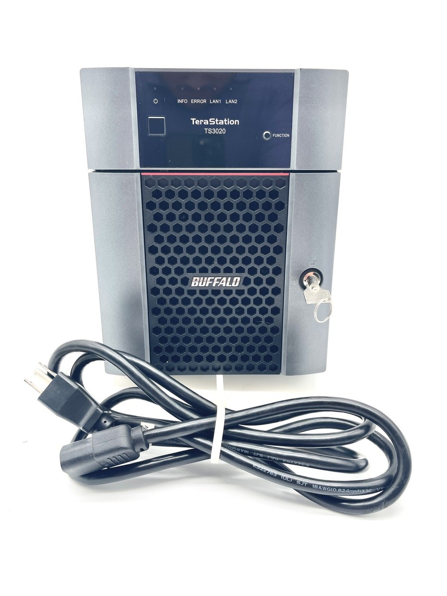 BUFFALO TeraStation TS3020 4-Bay 16TB 4x4TB Secure SMB Desktop NAS