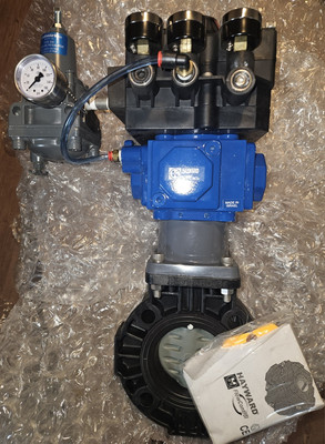 VRC Bray VE900G Pneumatic Positioner  W/ Hayward Actuator C25-SR-2C-IMP 3'' NOS